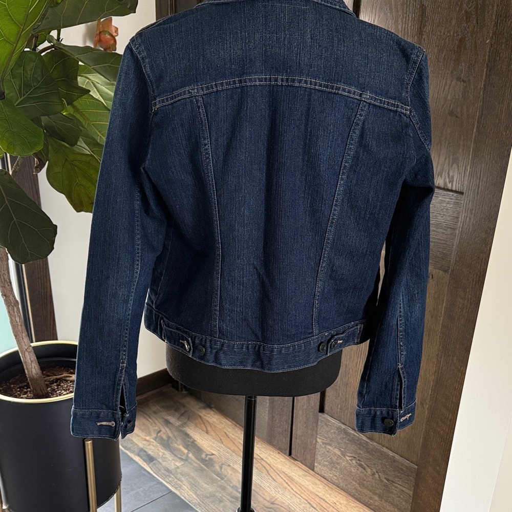 Banana Republic Factory Indigo Denim Jacket - Picture 4 of 9